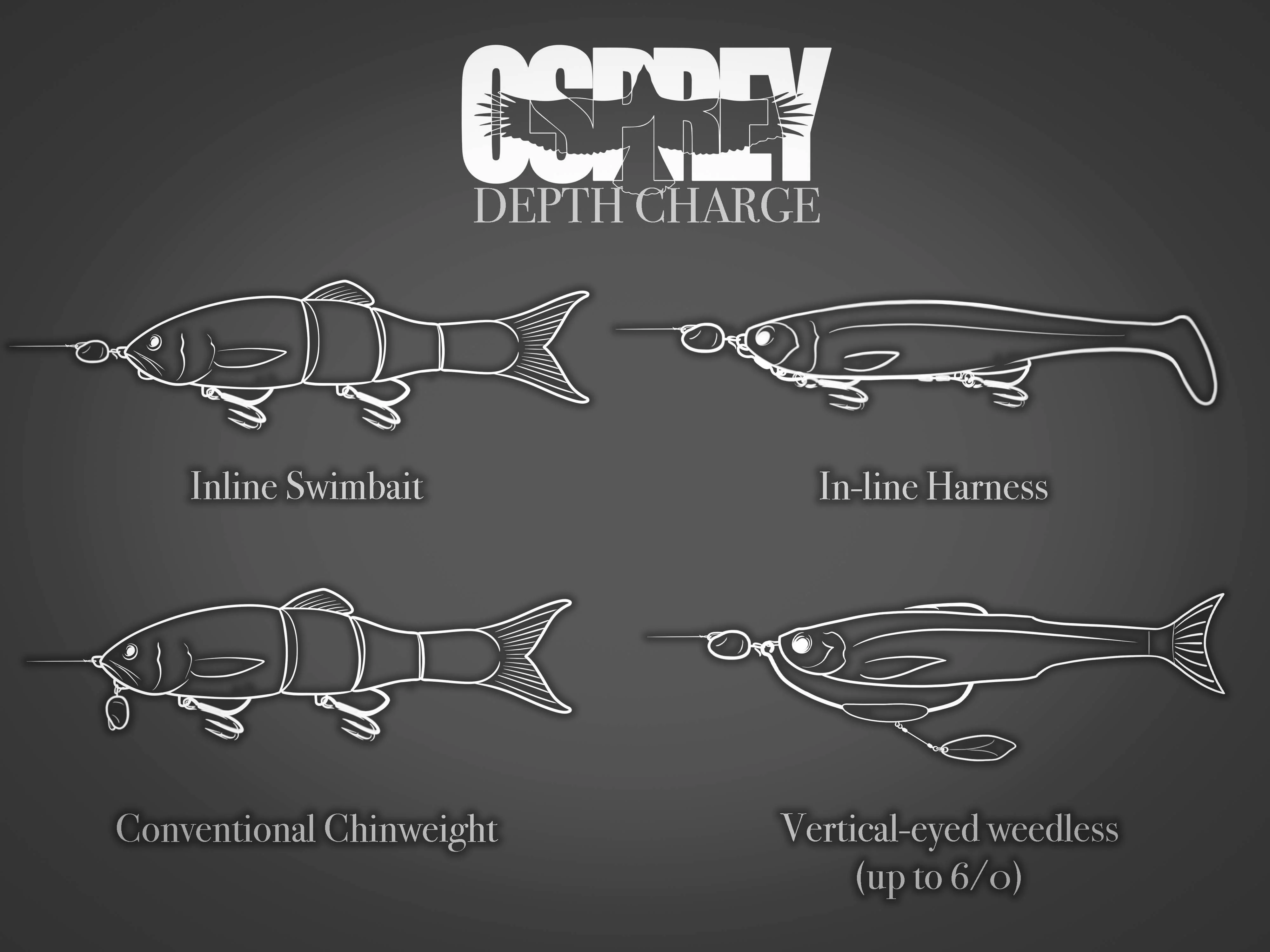 Depth Charge - Interchangeable Inline / Chin Weights - Image 10