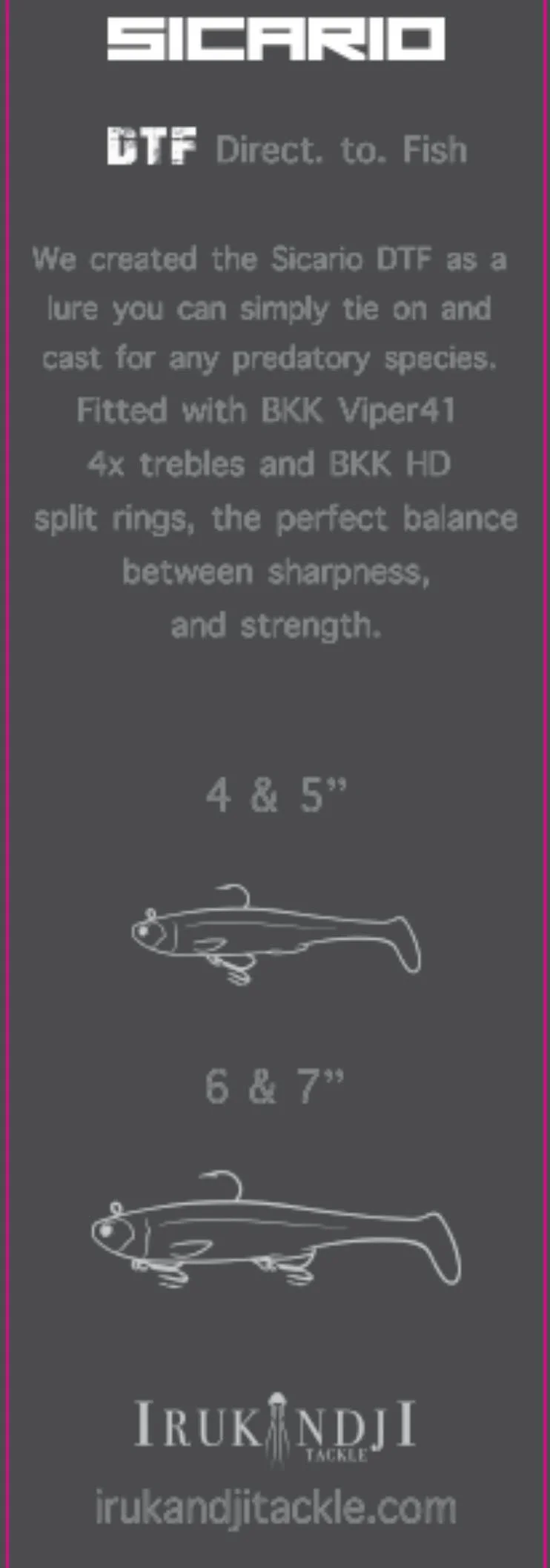 SICARIO DTF 175mm / 7" - Image 10